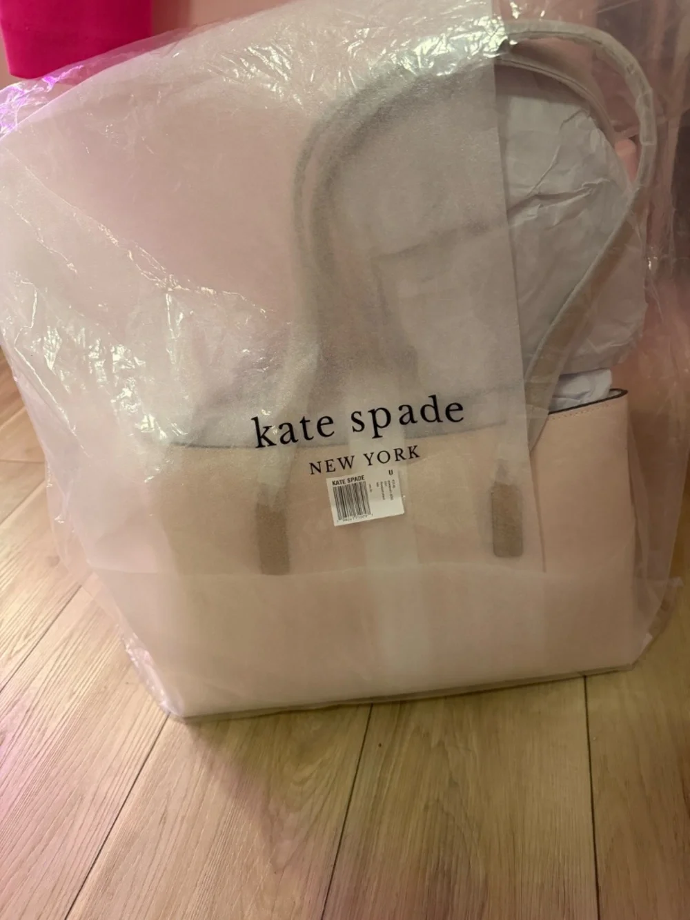NWT Kate Spade Thompson Street Commuter Tote Bag Cream Laptop Work Tote